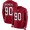 Nike Cardinals #90 Robert Nkemdiche Red Team Color Men's Stitched NFL Limited Therma Long Sleeve Jersey