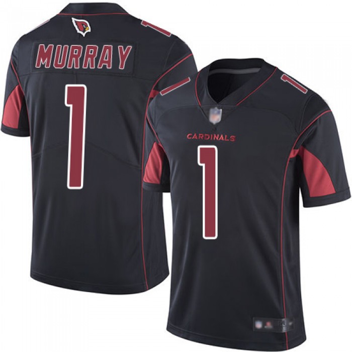 Cardinals #1 Kyler Murray Black Youth Stitched Football Limited Rush Jersey