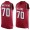 Men's Atlanta Falcons #70 Jake Matthews Red Hot Pressing Player Name & Number Nike NFL Tank Top Jersey