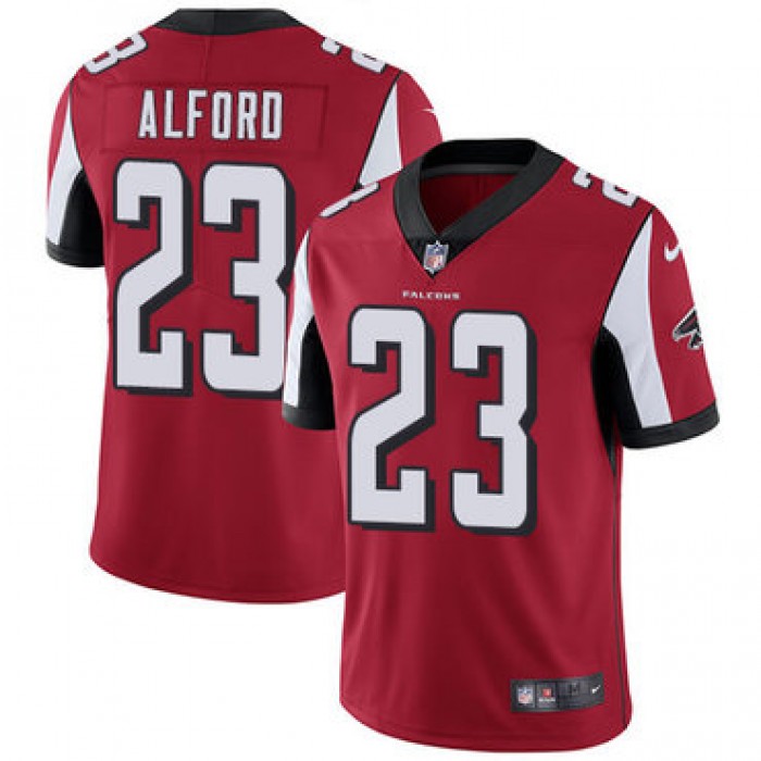 Nike Atlanta Falcons #23 Robert Alford Red Team Color Men's Stitched NFL Vapor Untouchable Limited Jersey