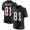 Nike Atlanta Falcons #81 Austin Hooper Black Alternate Men's Stitched NFL Vapor Untouchable Limited Jersey