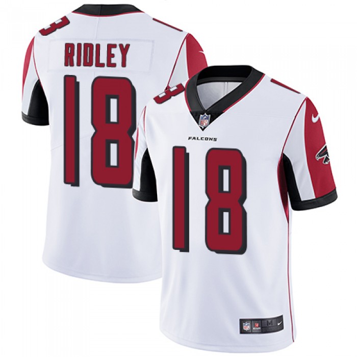 Nike Atlanta Falcons #18 Calvin Ridley White Men's Stitched NFL Vapor Untouchable Limited Jersey