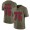 Falcons #76 Kaleb McGary Olive Men's Stitched Football Limited 2017 Salute To Service Jersey