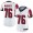 Falcons #76 Kaleb McGary White Women's Stitched Football Vapor Untouchable Limited Jersey
