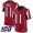 Falcons #11 Julio Jones Red Team Color Men's Stitched Football 100th Season Vapor Limited Jersey