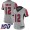 Nike Falcons #12 Mohamed Sanu Sr Silver Women's Stitched NFL Limited Inverted Legend 100th Season Jersey