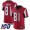 Nike Falcons #81 Austin Hooper Red Team Color Men's Stitched NFL 100th Season Vapor Limited Jersey