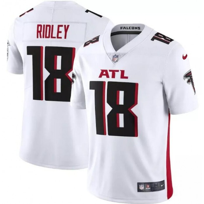 Men's Atlanta Falcons #18 Calvin Ridley White New Vapor Untouchable Limited Nike Jersey