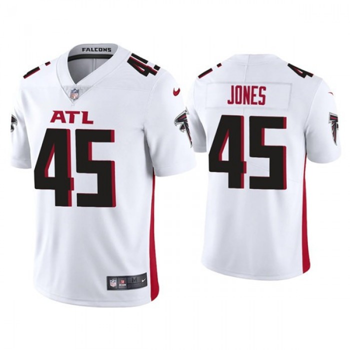Men's Atlanta Falcons #45 Deion Jones White New Vapor Untouchable Limited Nike Jersey
