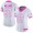 Nike Ravens #87 Maxx Williams White Pink Women's Stitched NFL Limited Rush Fashion Jersey