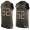 Men's Baltimore Ravens #52 Ray Lewis Green Salute to Service Hot Pressing Player Name & Number Nike NFL Tank Top Jersey
