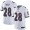 Nike Baltimore Ravens #28 Terrance West White Men's Stitched NFL Vapor Untouchable Limited Jersey
