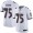 Nike Baltimore Ravens #75 Jonathan Ogden White Men's Stitched NFL Vapor Untouchable Limited Jersey