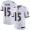 Ravens #15 Marquise Brown White Men's Stitched Football Vapor Untouchable Limited Jersey