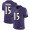 Ravens #15 Marquise Brown Purple Team Color Youth Stitched Football Vapor Untouchable Limited Jersey