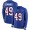 Nike Bills #49 Tremaine Edmunds Royal Blue Team Color Men's Stitched NFL Limited Therma Long Sleeve Jersey
