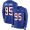 Nike Bills #95 Kyle Williams Royal Blue Team Color Men's Stitched NFL Limited Therma Long Sleeve Jersey