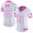 Women Nike Bills #22 Vontae Davis White Pink Stitched NFL Limited Rush Fashion Jersey
