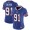 Bills #91 Ed Oliver Royal Blue Team Color Women's Stitched Football Vapor Untouchable Limited Jersey