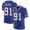 Bills #91 Ed Oliver Royal Blue Team Color Youth Stitched Football Vapor Untouchable Limited Jersey