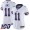 Nike Bills #11 Zay Jones White Women's Stitched NFL 100th Season Vapor Limited Jersey