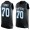 Men's Carolina Panthers #70 Trai Turner Black Hot Pressing Player Name & Number Nike NFL Tank Top Jersey