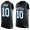 Men's Carolina Panthers #10 Corey Brown Black Hot Pressing Player Name & Number Nike NFL Tank Top Jersey