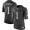 Nike Panthers #1 Cam Newton Black Men's Stitched NFL Limited Gold Salute To Service Jersey