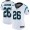 Nike Panthers #26 Donte Jackson White Women's Stitched NFL Vapor Untouchable Limited Jersey