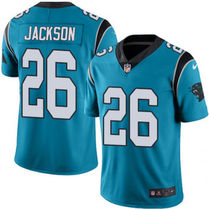 Nike Panthers #26 Donte Jackson Blue Alternate Youth Stitched NFL Vapor Untouchable Limited Jersey
