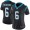 Women's Carolina Panthers Nike #6 Taylor Heinicke Limited Black Team Color Vapor Untouchable Jersey