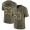 Panthers #53 Brian Burns Olive Camo Men's Stitched Football Limited 2017 Salute To Service Jersey