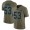 Panthers #53 Brian Burns Olive Youth Stitched Football Limited 2017 Salute to Service Jersey