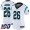 Nike Panthers #26 Donte Jackson White Women's Stitched NFL 100th Season Vapor Limited Jersey