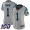 Nike Panthers #1 Cam Newton Silver Women's Stitched NFL Limited Inverted Legend 100th Season Jersey