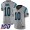 Nike Panthers #10 Curtis Samuel Silver Men's Stitched NFL Limited Inverted Legend 100th Season Jersey