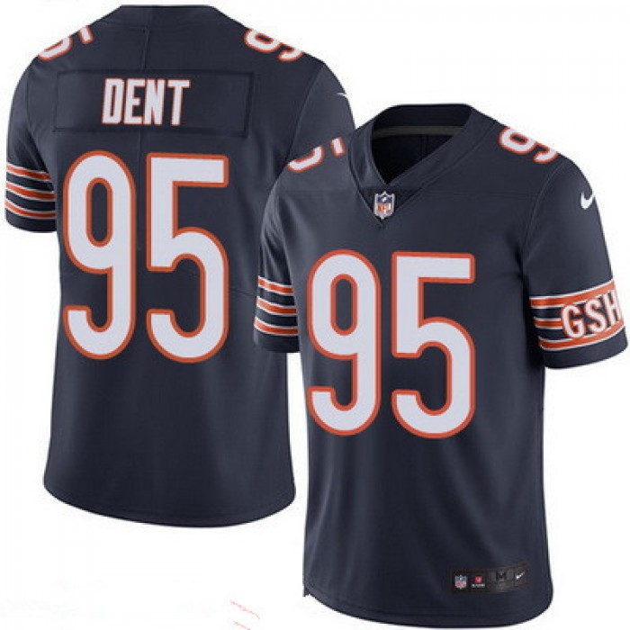 Men's Chicago Bears #95 Richard Dent Navy Blue 2016 Color Rush Stitched NFL Nike Limited Jersey
