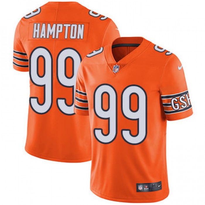 Nike Chicago Bears #99 Dan Hampton Orange Men's Stitched NFL Limited Rush Jersey