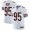 Nike Chicago Bears #95 Richard Dent White Men's Stitched NFL Vapor Untouchable Limited Jersey