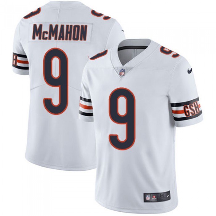 Nike Chicago Bears #9 Jim McMahon White Men's Stitched NFL Vapor Untouchable Limited Jersey