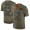 Men Chicago Bears 52 Mack Green Nike Olive Salute To Service Limited NFL Jerseys