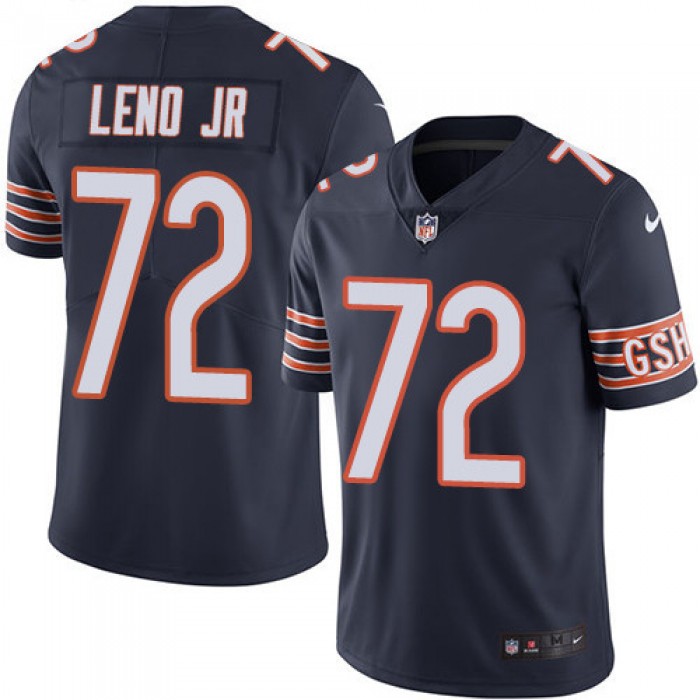 Bears #72 Charles Leno Jr Navy Blue Team Color Youth Stitched Football Vapor Untouchable Limited Jersey
