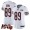 Nike Bears #89 Mike Ditka White Women's Stitched NFL 100th Season Vapor Limited Jersey