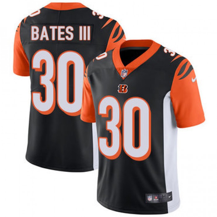 Nike Cincinnati Bengals #30 Jessie Bates III Black Team Color Men's Stitched NFL Vapor Untouchable Limited Jersey