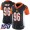 Nike Bengals #96 Carlos Dunlap Black Team Color Women's Stitched NFL 100th Season Vapor Limited Jersey