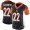 Nike Bengals #22 William Jackson III Black Team Color Women's Stitched NFL Vapor Untouchable Limited Jersey