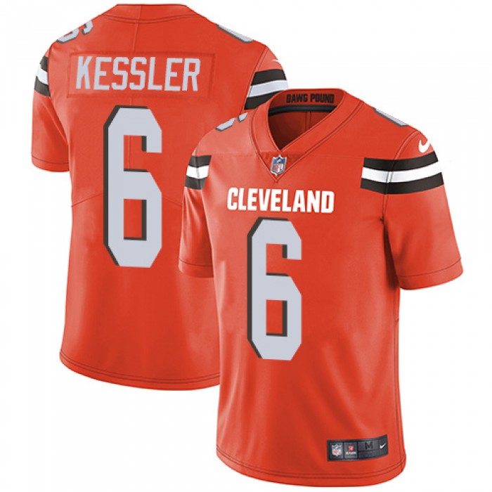 Nike Cleveland Browns #6 Cody Kessler Orange Alternate Men's Stitched NFL Vapor Untouchable Limited Jersey