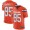 Nike Cleveland Browns #95 Myles Garrett Orange Alternate Men's Stitched NFL Vapor Untouchable Limited Jersey