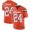 Nike Browns #24 Nick Chubb Orange Alternate Men's Stitched NFL Vapor Untouchable Limited Jersey