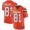 Youth Nike Cleveland Browns #81 Rashard Higgins Orange Alternate Vapor Untouchable Limited Player NFL Jersey